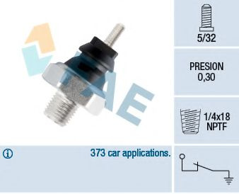 Senzor presiune ulei FORD FIESTA IV (JA, JB) (1995 - 2002) FAE 12220 piesa NOUA