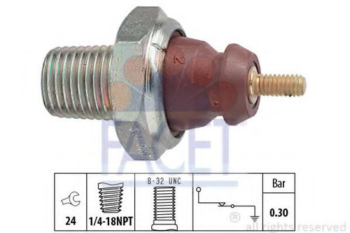 Senzor presiune ulei FORD KA (RB) (1996 - 2008) FACET 7.0011 piesa NOUA