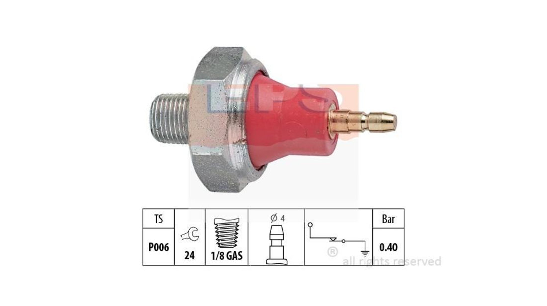 Senzor presiune ulei Honda ACCORD Mk VI (CE, CF) 1995-1998 #2 0986345003