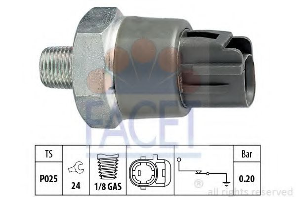 Senzor presiune ulei MINI MINI (R50, R53) (2001 - 2006) FACET 7.0114 piesa NOUA