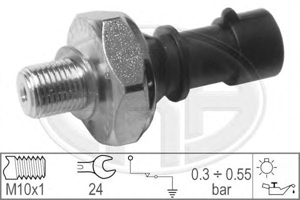 Senzor presiune ulei OPEL ASTRA H GTC (L08) (2005 - 2016) ERA 330366 piesa NOUA