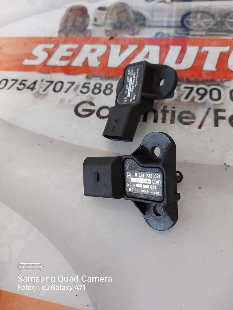 Senzor presiune Volkswagen Polo 5 (2009-2017) [6R] 1.2 Motorina 2010, 0261230031 / 06B906051