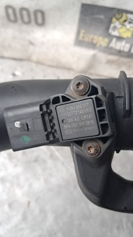 Senzor presiune VW Passat B6 1.6 TDI CAY an 2010 cod 03G906051E