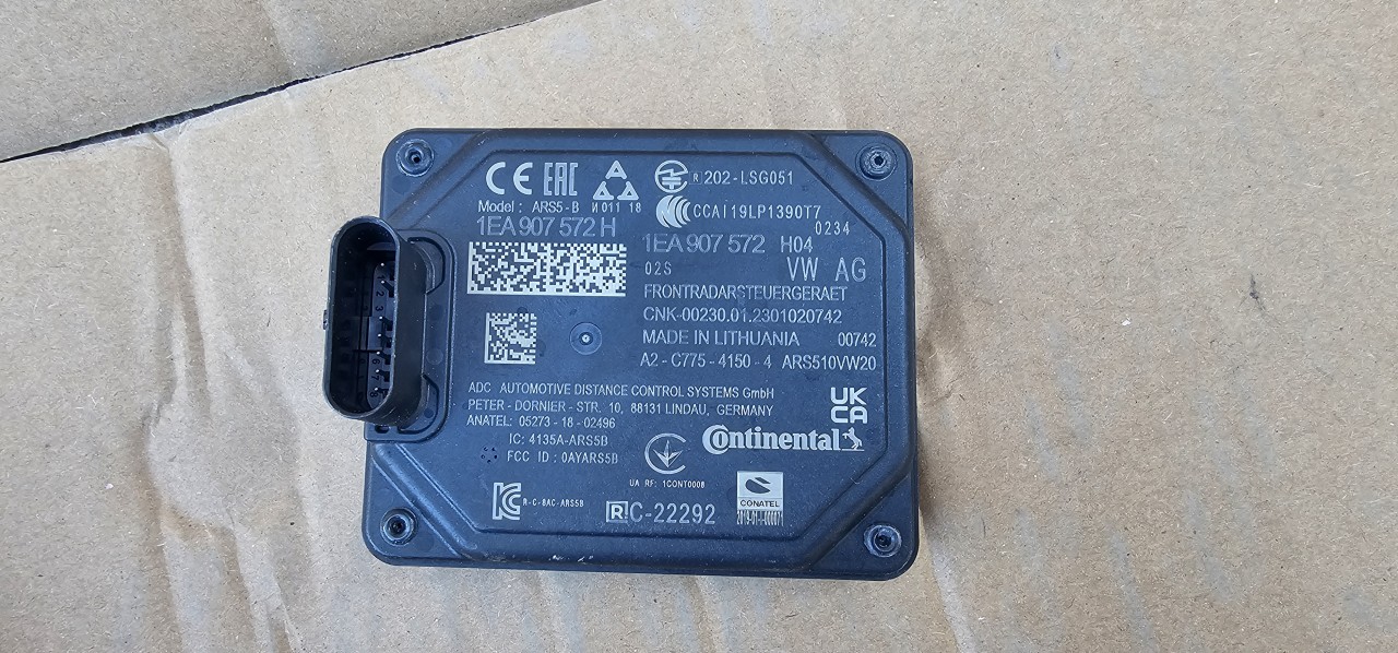 Senzor radar distronic Vw Id.3 / Id.4 / Audi Q4 E-Tron 2021 2022 2023