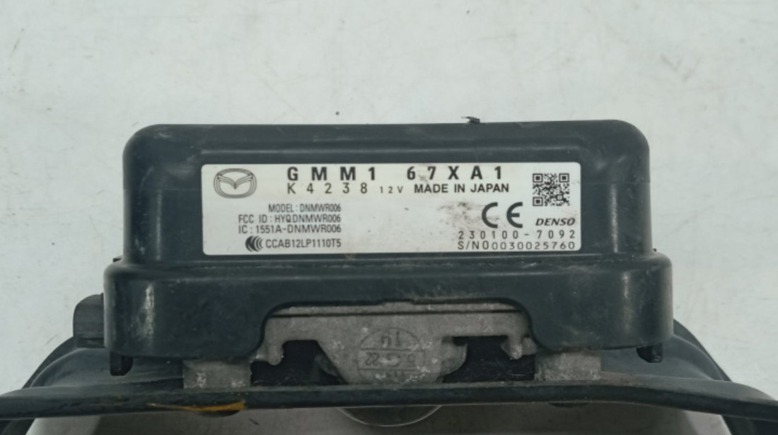 Senzor radar gmm167xa1 230100-7092 Mazda 6 GJ [2012 - 2015]