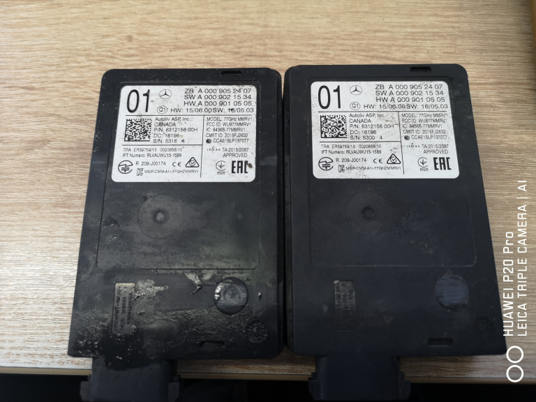 Senzor radar mercedes A0009052407