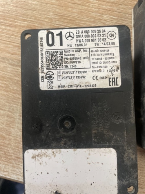 Senzor radar Mercedes A0009052504 A0009020221 a0009018802