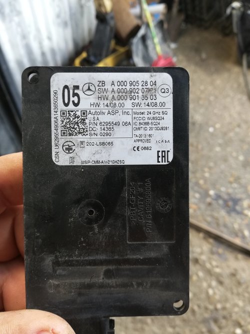 Senzor radar mercedes benz OEM cod a0009052804
