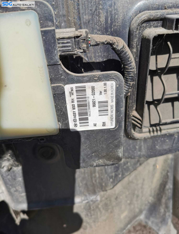 Senzor Radar Modul Unghi Mort Dreapta Spate Hyundai Ioniq 2016 - 2019 Cod 95821-G2000 [V0686]
