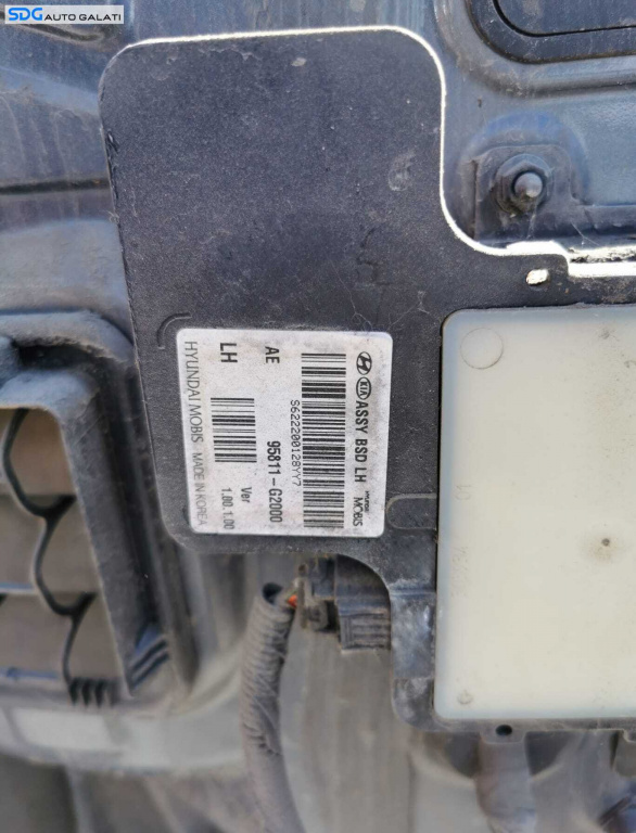 Senzor Radar Modul Unghi Mort Stanga Spate Hyundai Ioniq 2016 - 2019 Cod 95811-G2000 [V0687]