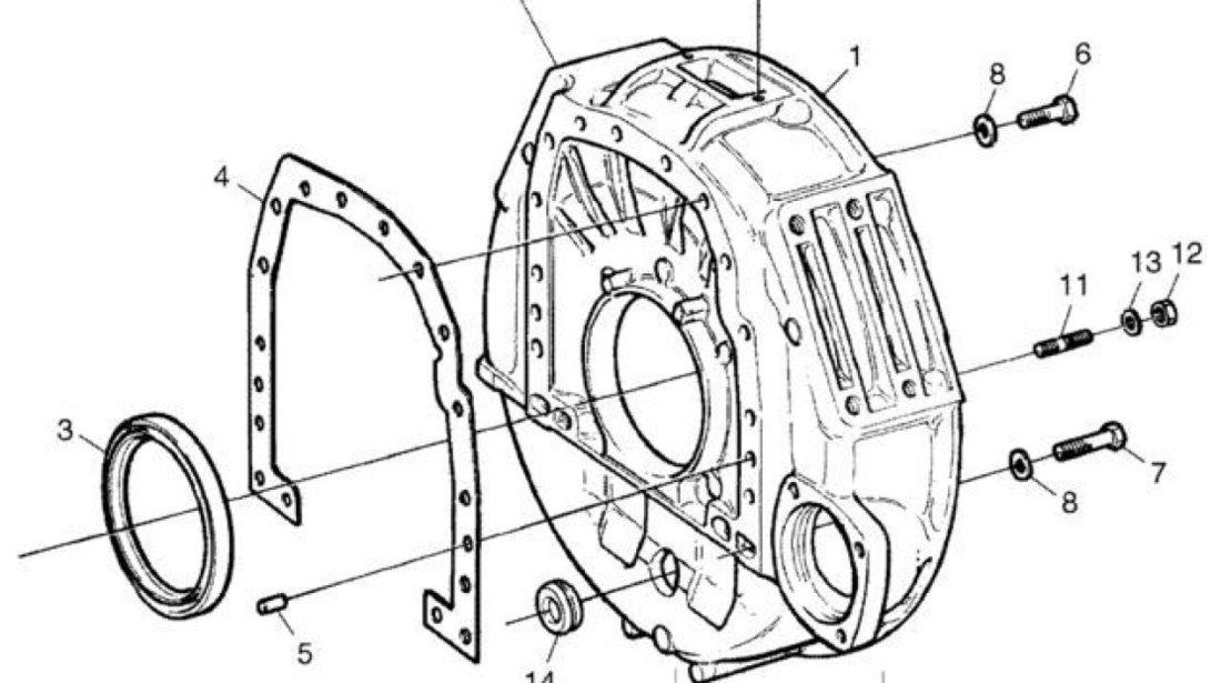 Senzor RPM motor autobuz Scania 9,0TD (poz.15) SCANIA OE 1377924