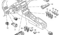 Senzor solar bord 3C0907539A Volkswagen Passat 3C ...