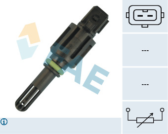 Senzor,temperatura aer admisie (33168 FAE) BMW,LAND ROVER