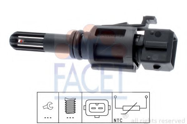 Senzor,temperatura aer admisie BMW X5 (E53) (2000 - 2006) FACET 10.4027 piesa NOUA