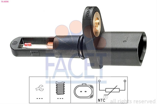 Senzor,temperatura Aer Admisie Facet Audi 10.4006