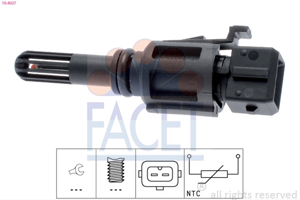 Senzor,temperatura Aer Admisie Facet Bmw 10.4027