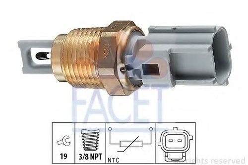 Senzor,temperatura aer admisie FORD TRANSIT CONNECT (P65, P70, P80) (2002 - 2016) FACET 10.4004 pies...