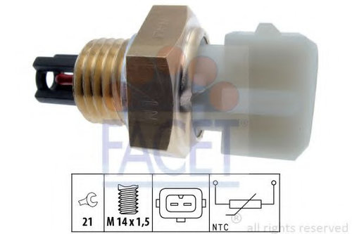 Senzor,temperatura aer admisie VOLVO S40 I (VS) (1995 - 2004) FACET 10.4015 piesa NOUA