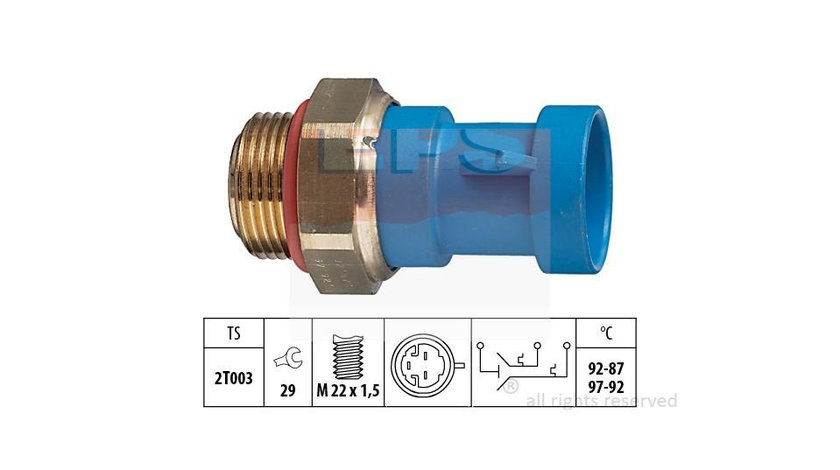 Senzor temperatura apa Alfa Romeo 147 (2001-2010) [937] #2 07738582