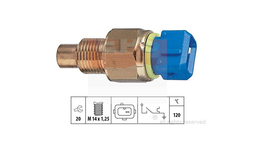 Senzor temperatura apa Citroen C4 I (LC_) 2004-2011 #2 024278