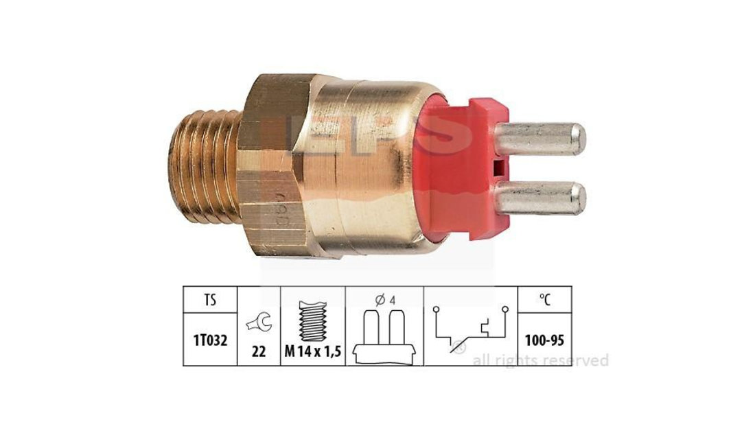 Senzor temperatura apa Mercedes VARIO cabina cu motor 1996-2016 #2 0065451524