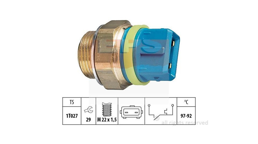 Senzor temperatura apa Peugeot 205 Mk II (20A/C) 1987-1998 #2 007801051