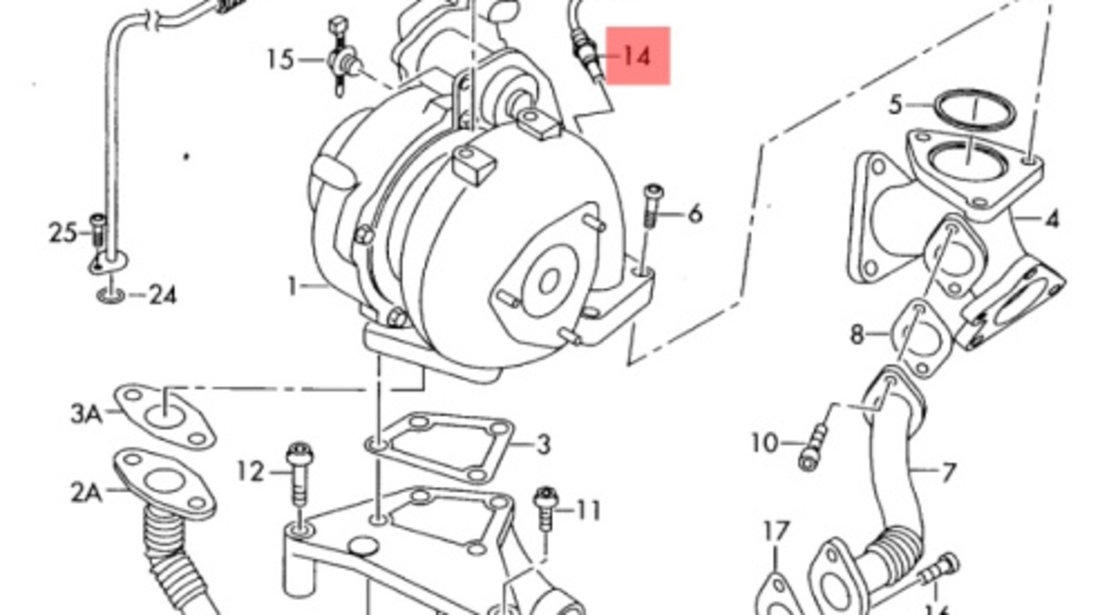 Senzor temperatura Audi A8 D3 2006 ASB OEM 059906088A