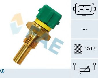Senzor, temperatura chiulasa PEUGEOT 306 (7B, N3, N5) (1993 - 2003) FAE 33120 piesa NOUA