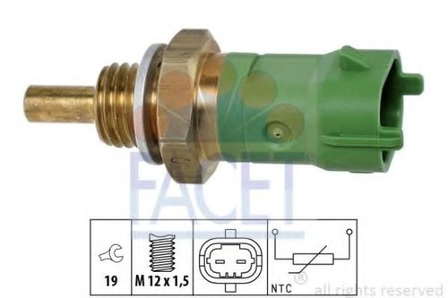 Senzor,temperatura combustibil VOLVO V70 II (SW) (2000 - 2007) FACET 7.3364 piesa NOUA