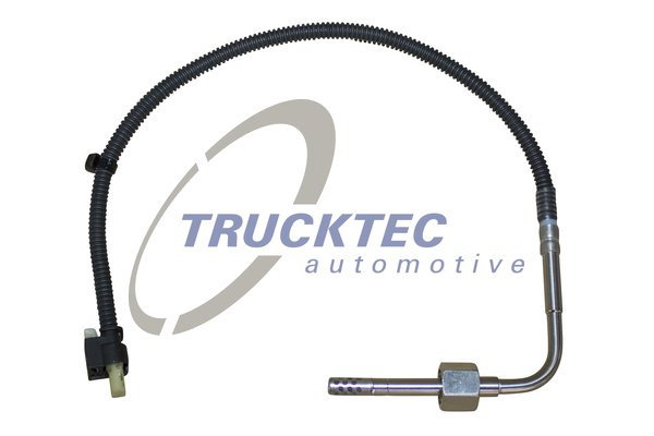 Senzor, temperatura gaze evacuare (0217124 TRUCKTEC) MERCEDES-BENZ