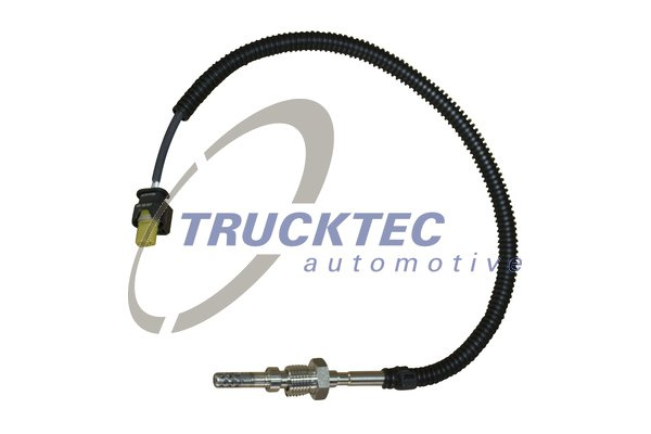 Senzor, temperatura gaze evacuare (0217128 TRUCKTEC) MERCEDES-BENZ