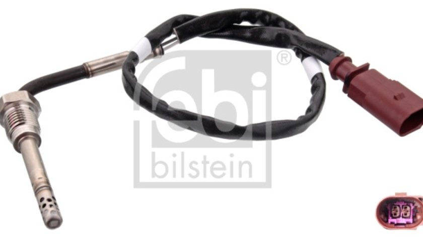 Senzor, temperatura gaze evacuare (100821 FEBI BILSTEIN) AUDI,SEAT,SKODA,VW