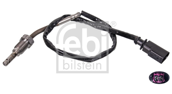 Senzor, temperatura gaze evacuare (100845 FEBI BILSTEIN) VW
