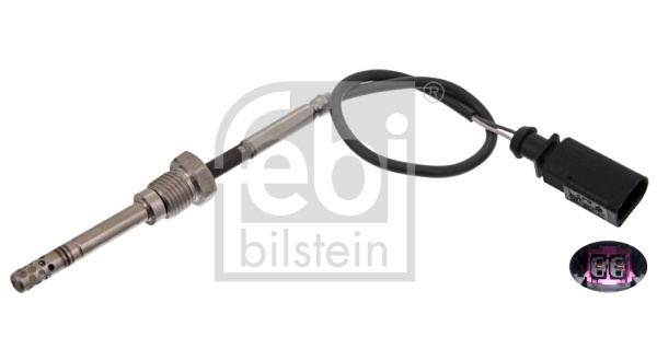 Senzor, temperatura gaze evacuare (49279 FEBI BILSTEIN) AUDI,SEAT