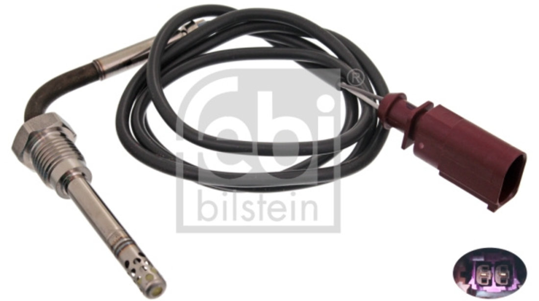 Senzor, temperatura gaze evacuare (49292 FEBI BILSTEIN) AUDI,VW