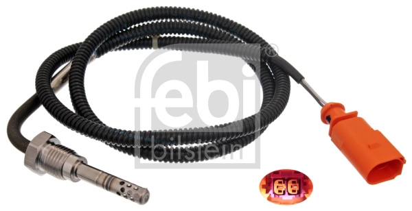 Senzor, temperatura gaze evacuare (49293 FEBI BILSTEIN) AUDI