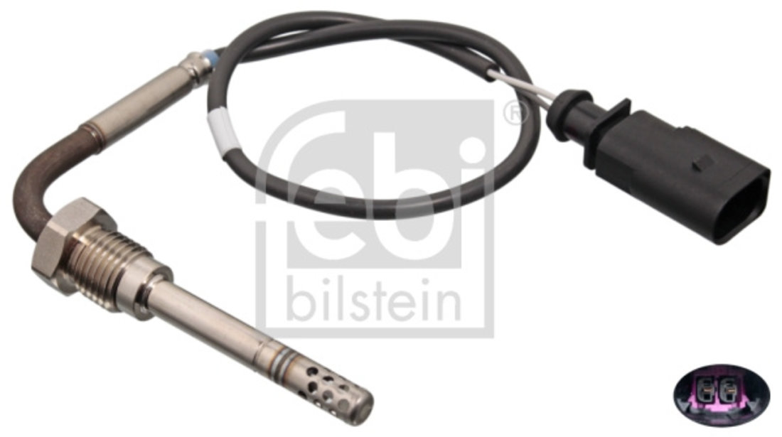 Senzor, temperatura gaze evacuare (49296 FEBI BILSTEIN) AUDI,SEAT