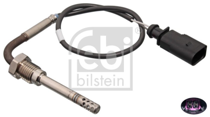 Senzor, temperatura gaze evacuare (49296 FEBI BILSTEIN) AUDI,SEAT