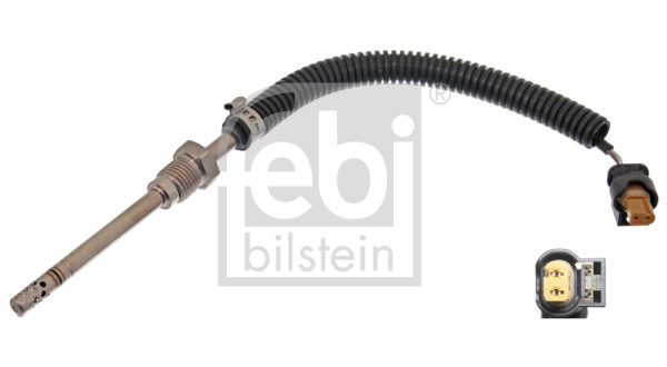 Senzor, temperatura gaze evacuare (49298 FEBI BILSTEIN) MERCEDES-BENZ