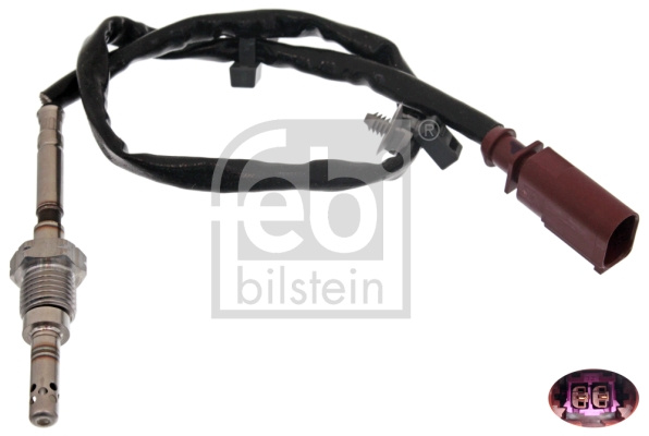 Senzor, temperatura gaze evacuare (49304 FEBI BILSTEIN) AUDI,SEAT