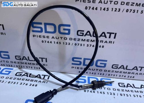 Senzor Temperatura Gaze Evacuare Audi A4 B8 2.0 TDI CAGA CAGB CAGC CMEA 2008 - 2015 Cod 03L906088AQ