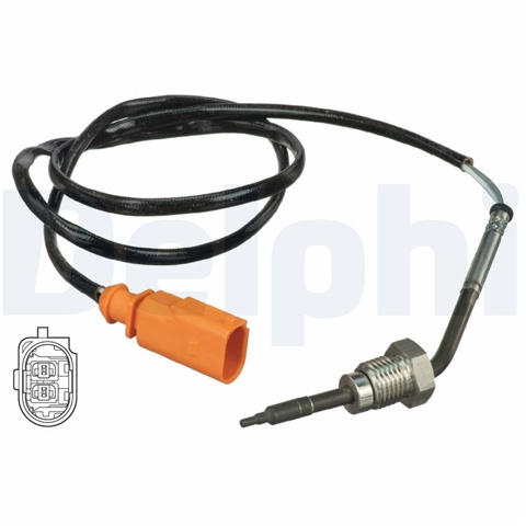 Senzor Temperatura Gaze Evacuare Delphi Audi TS30087