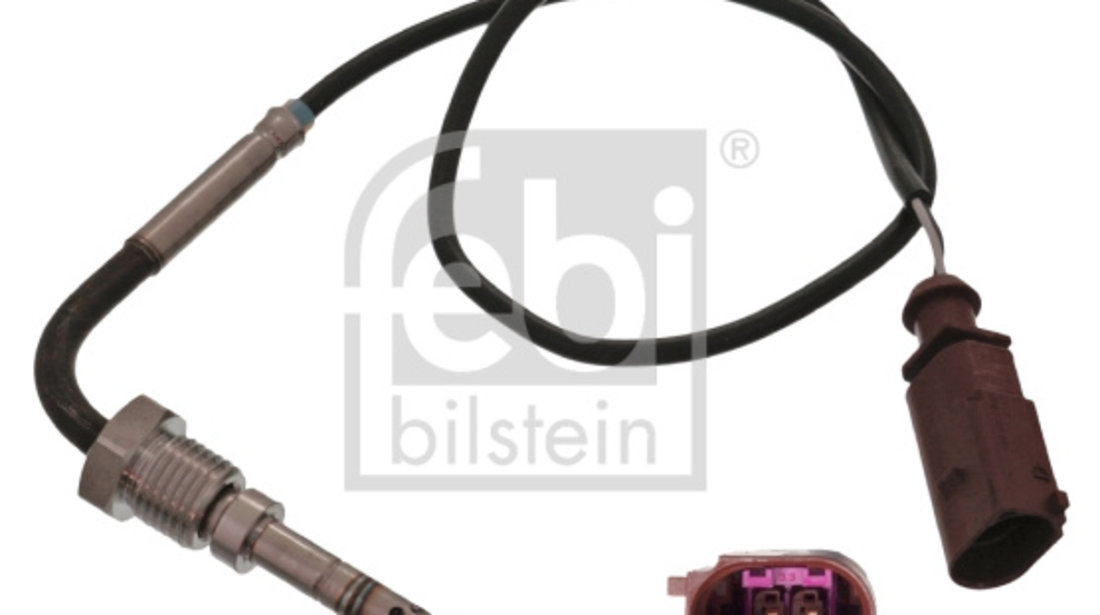 Senzor, temperatura gaze evacuare inainte de filtru particule funingine (48837 FEBI BILSTEIN) AUDI,SEAT,SKODA,VW