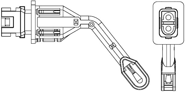 Senzor,temperatura interior (6ZT351080101 HELLA) MERCEDES-BENZ