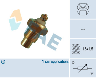 Senzor,temperatura lichid de racire (30280 FAE) Citroen