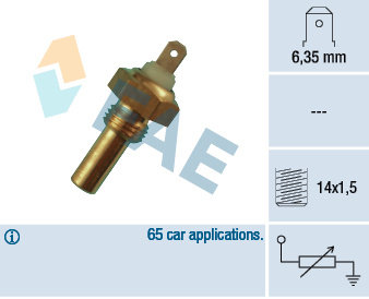 Senzor,temperatura lichid de racire (31290 FAE) BMW,SKODA