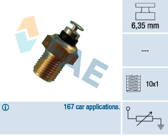 Senzor,temperatura lichid de racire (32110 FAE) AUDI,SEAT,VOLVO,VW