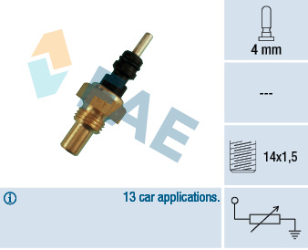 Senzor,temperatura lichid de racire (32250 FAE) MERCEDES-BENZ