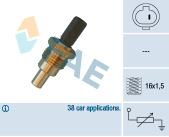 Senzor,temperatura lichid de racire (32640 FAE) TOYOTA