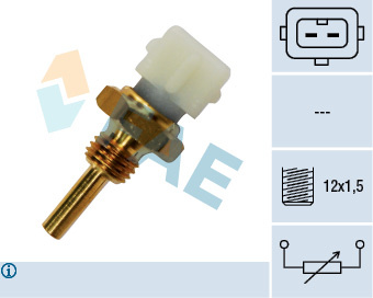 Senzor,temperatura lichid de racire (33390 FAE) SAAB